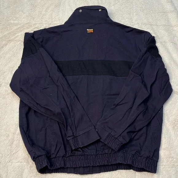Workrite FR 2112 UL 12.4 ARC Westex Ultra Soft Full Zip Bomber Jacket Mens XL - Picture 5 of 9